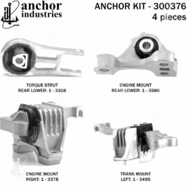 ANCHOR MOUNTS MOTOR MOUNT KIT