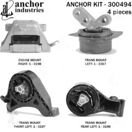 ANCHOR MOUNTS MOUNT KIT
