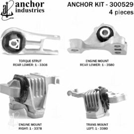 ANCHOR MOUNTS MOTOR MOUNT KIT