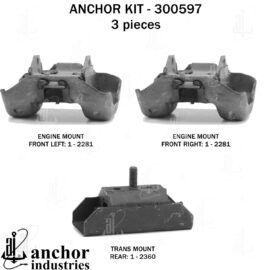 ANCHOR MOUNTS MOUNT KIT