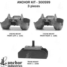 ANCHOR MOUNTS MOUNT KIT