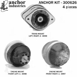 ANCHOR MOUNTS MOUNT KIT