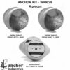 ANCHOR MOUNTS MOUNT KIT