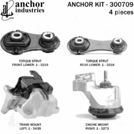ANCHOR MOUNTS MOTOR MOUNT KIT