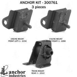 ANCHOR MOUNTS MOTOR MOUNT KIT