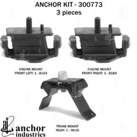 ANCHOR MOUNTS MOTOR MOUNT KIT