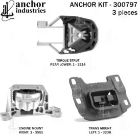 ANCHOR MOUNTS MOTOR MOUNT KIT