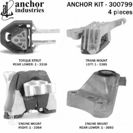 ANCHOR MOUNTS MOTOR MOUNT KIT