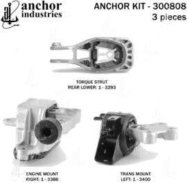 ANCHOR MOUNTS MOTOR MOUNT KIT