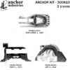 ANCHOR MOUNTS MOTOR MOUNT KIT
