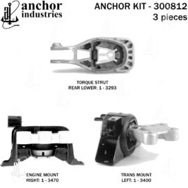 ANCHOR MOUNTS MOTOR MOUNT KIT