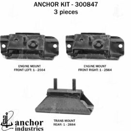 ANCHOR MOUNTS MOTOR MOUNT KIT