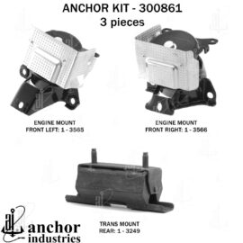 ANCHOR MOUNTS MOTOR MOUNT KIT