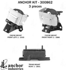 ANCHOR MOUNTS MOTOR MOUNT KIT