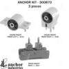 ANCHOR MOUNTS MOTOR MOUNT KIT