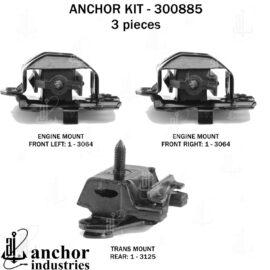 ANCHOR MOUNTS MOTOR MOUNT KIT