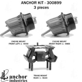 ANCHOR MOUNTS MOTOR MOUNT KIT
