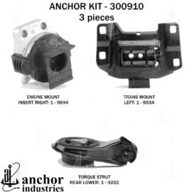 ANCHOR MOUNTS MOTOR MOUNT KIT