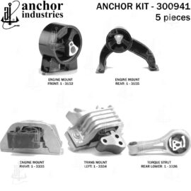 ANCHOR MOUNTS MOTOR MOUNT KIT