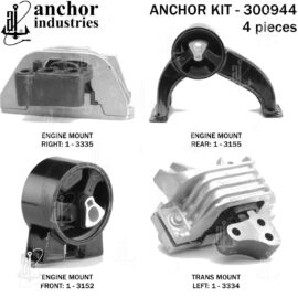 ANCHOR MOUNTS MOTOR MOUNT KIT