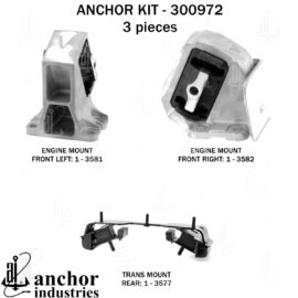 ANCHOR MOUNTS MOTOR MOUNT KIT