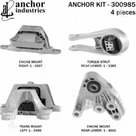 ANCHOR MOUNTS MOTOR MOUNT KIT