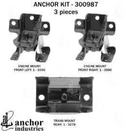 ANCHOR MOUNTS MOTOR MOUNT KIT