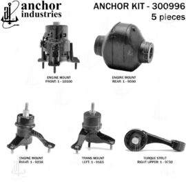 ANCHOR MOUNTS MOTOR MOUNT KIT