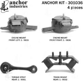 ANCHOR MOUNTS MOTOR MOUNT KIT