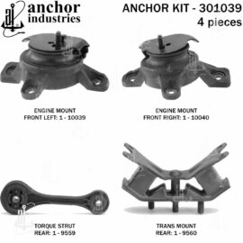 ANCHOR MOUNTS MOTOR MOUNT KIT