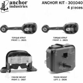 ANCHOR MOUNTS MOTOR MOUNT KIT