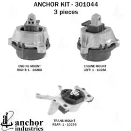 ANCHOR MOUNTS MOTOR MOUNT KIT