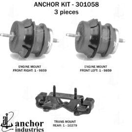 ANCHOR MOUNTS MOTOR MOUNT KIT