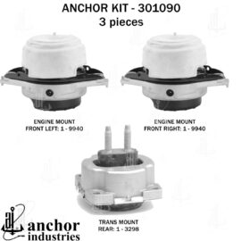 ANCHOR MOUNTS MOTOR MOUNT KIT