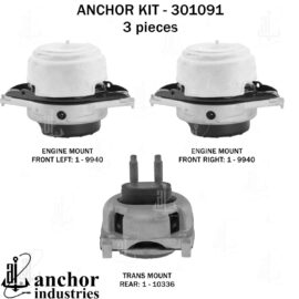 ANCHOR MOUNTS MOTOR MOUNT KIT