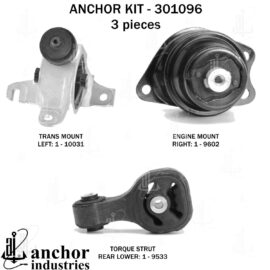 ANCHOR MOUNTS MOTOR MOUNT KIT