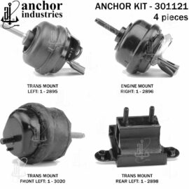 ANCHOR MOUNTS MOTOR MOUNT KIT