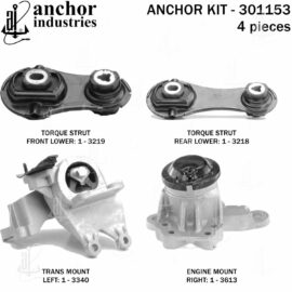 ANCHOR MOUNTS MOTOR MOUNT KIT
