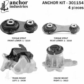ANCHOR MOUNTS MOTOR MOUNT KIT
