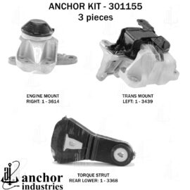 ANCHOR MOUNTS MOTOR MOUNT KIT