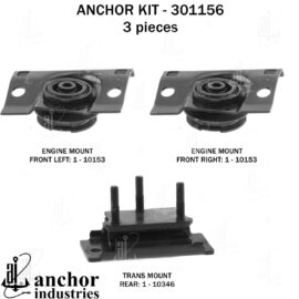 ANCHOR MOUNTS MOTOR MOUNT KIT