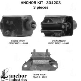 ANCHOR MOUNTS MOTOR MOUNT KIT