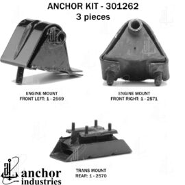 ANCHOR MOUNTS MOTOR MOUNT KIT