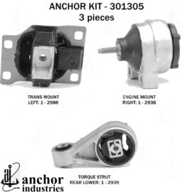 ANCHOR MOUNTS MOTOR MOUNT KIT