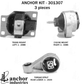 ANCHOR MOUNTS MOTOR MOUNT KIT