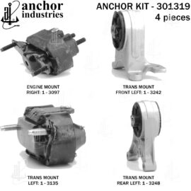 ANCHOR MOUNTS MOTOR MOUNT KIT