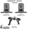 ANCHOR MOUNTS MOTOR MOUNT KIT