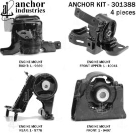 ANCHOR MOUNTS MOTOR MOUNT KIT