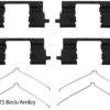 BECK ARNLEY BRAKE HRDWR KIT
