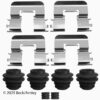BECK ARNLEY BRAKE HRDWR KIT